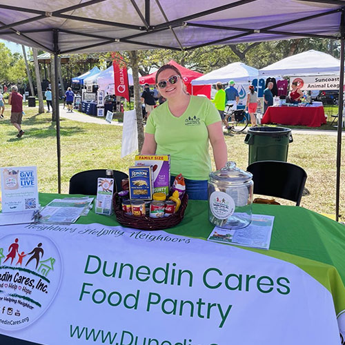 Dunedin Cares Food Pantry ClientChoice Pantry Serving Clearwater